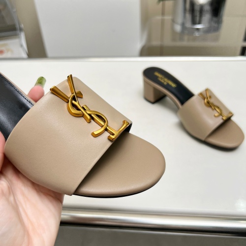 Cheap Yves Saint Laurent YSL Slippers For Women #1211092 Replica Wholesale [$100.00 USD] [ITEM#1211092] on Replica Yves Saint Laurent YSL Slippers