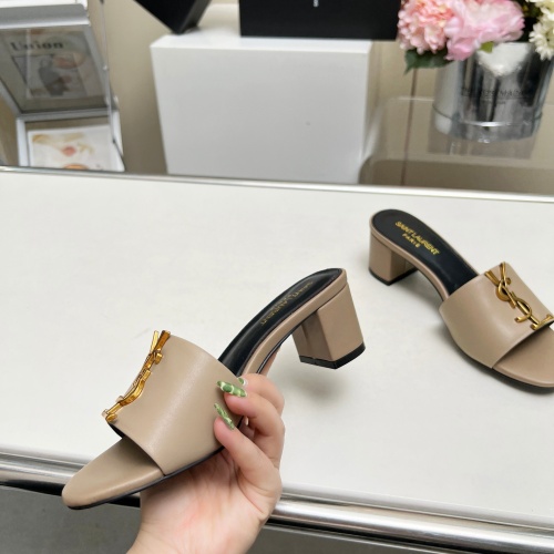 Cheap Yves Saint Laurent YSL Slippers For Women #1211092 Replica Wholesale [$100.00 USD] [ITEM#1211092] on Replica Yves Saint Laurent YSL Slippers