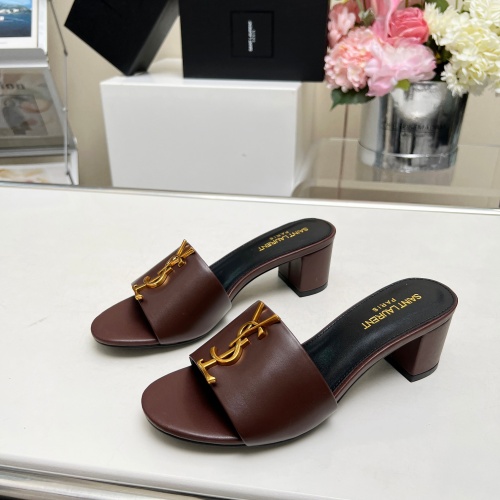 Cheap Yves Saint Laurent YSL Slippers For Women #1211094 Replica Wholesale [$100.00 USD] [ITEM#1211094] on Replica Yves Saint Laurent YSL Slippers