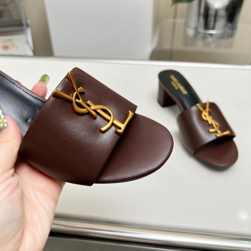 Cheap Yves Saint Laurent YSL Slippers For Women #1211094 Replica Wholesale [$100.00 USD] [ITEM#1211094] on Replica Yves Saint Laurent YSL Slippers