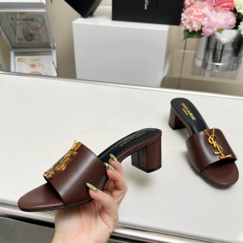 Cheap Yves Saint Laurent YSL Slippers For Women #1211094 Replica Wholesale [$100.00 USD] [ITEM#1211094] on Replica Yves Saint Laurent YSL Slippers