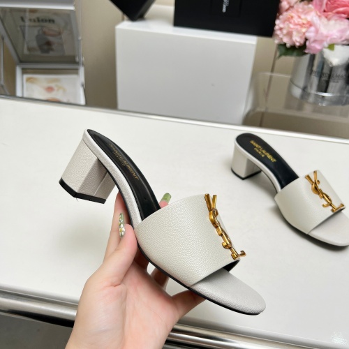 Cheap Yves Saint Laurent YSL Slippers For Women #1211096 Replica Wholesale [$100.00 USD] [ITEM#1211096] on Replica Yves Saint Laurent YSL Slippers