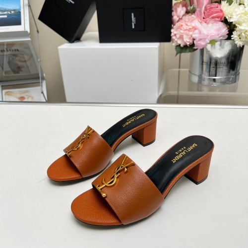 Cheap Yves Saint Laurent YSL Slippers For Women #1211098 Replica Wholesale [$100.00 USD] [ITEM#1211098] on Replica Yves Saint Laurent YSL Slippers