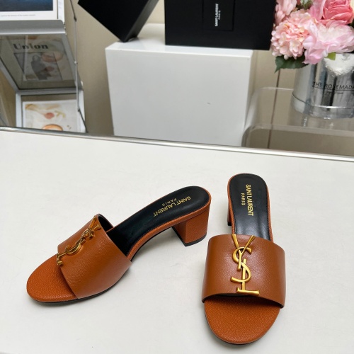 Cheap Yves Saint Laurent YSL Slippers For Women #1211098 Replica Wholesale [$100.00 USD] [ITEM#1211098] on Replica Yves Saint Laurent YSL Slippers