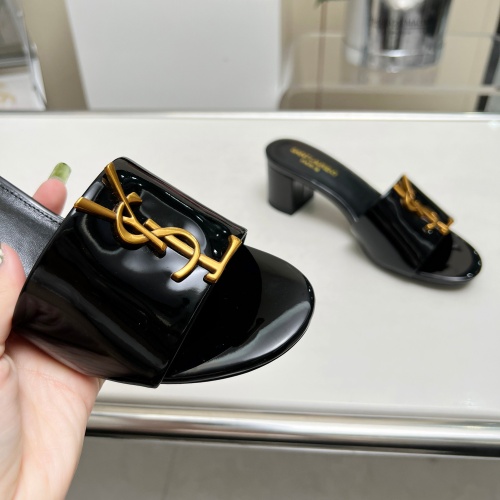 Cheap Yves Saint Laurent YSL Slippers For Women #1211101 Replica Wholesale [$100.00 USD] [ITEM#1211101] on Replica Yves Saint Laurent YSL Slippers