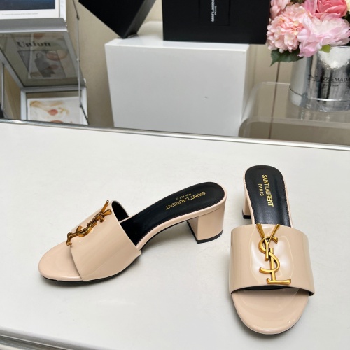 Cheap Yves Saint Laurent YSL Slippers For Women #1211102 Replica Wholesale [$100.00 USD] [ITEM#1211102] on Replica Yves Saint Laurent YSL Slippers