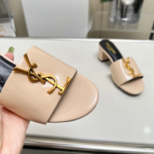 Cheap Yves Saint Laurent YSL Slippers For Women #1211102 Replica Wholesale [$100.00 USD] [ITEM#1211102] on Replica Yves Saint Laurent YSL Slippers