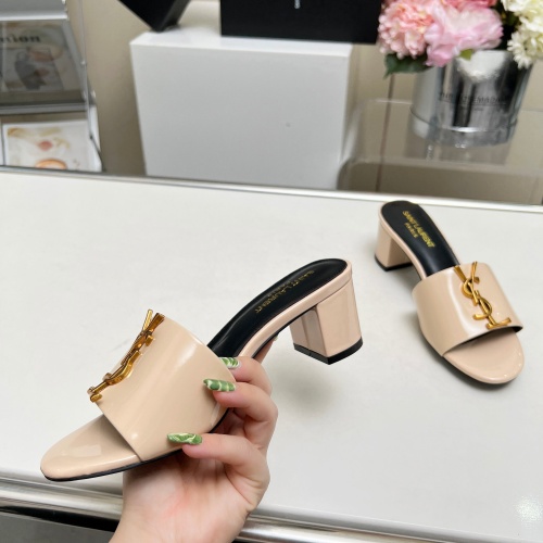 Cheap Yves Saint Laurent YSL Slippers For Women #1211102 Replica Wholesale [$100.00 USD] [ITEM#1211102] on Replica Yves Saint Laurent YSL Slippers