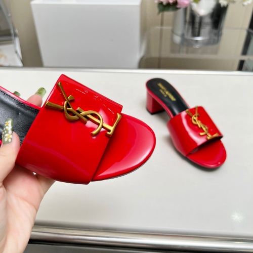 Cheap Yves Saint Laurent YSL Slippers For Women #1211107 Replica Wholesale [$100.00 USD] [ITEM#1211107] on Replica Yves Saint Laurent YSL Slippers