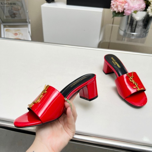 Cheap Yves Saint Laurent YSL Slippers For Women #1211107 Replica Wholesale [$100.00 USD] [ITEM#1211107] on Replica Yves Saint Laurent YSL Slippers