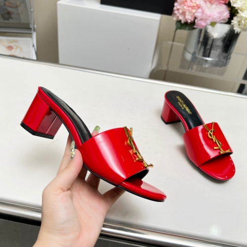 Cheap Yves Saint Laurent YSL Slippers For Women #1211107 Replica Wholesale [$100.00 USD] [ITEM#1211107] on Replica Yves Saint Laurent YSL Slippers