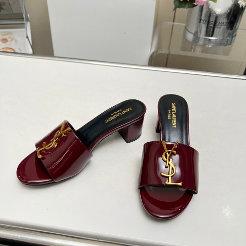 Cheap Yves Saint Laurent YSL Slippers For Women #1211112 Replica Wholesale [$100.00 USD] [ITEM#1211112] on Replica Yves Saint Laurent YSL Slippers