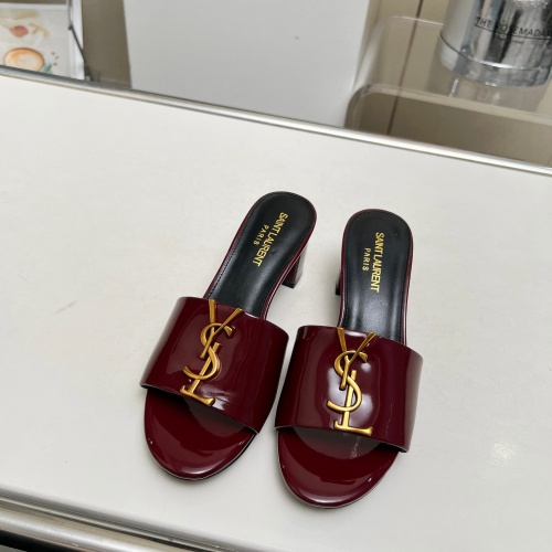 Cheap Yves Saint Laurent YSL Slippers For Women #1211112 Replica Wholesale [$100.00 USD] [ITEM#1211112] on Replica Yves Saint Laurent YSL Slippers