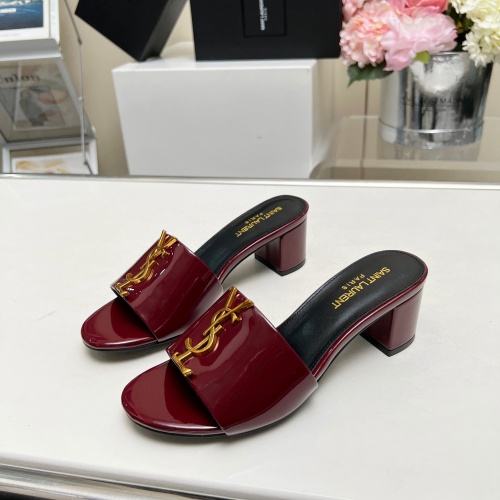 Cheap Yves Saint Laurent YSL Slippers For Women #1211112 Replica Wholesale [$100.00 USD] [ITEM#1211112] on Replica Yves Saint Laurent YSL Slippers