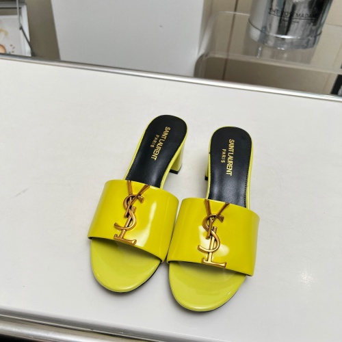 Cheap Yves Saint Laurent YSL Slippers For Women #1211117 Replica Wholesale [$100.00 USD] [ITEM#1211117] on Replica Yves Saint Laurent YSL Slippers