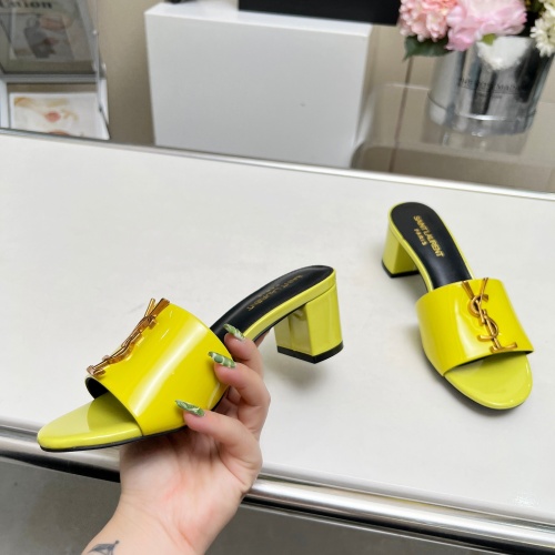 Cheap Yves Saint Laurent YSL Slippers For Women #1211117 Replica Wholesale [$100.00 USD] [ITEM#1211117] on Replica Yves Saint Laurent YSL Slippers