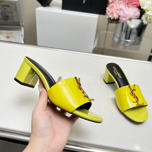 Cheap Yves Saint Laurent YSL Slippers For Women #1211117 Replica Wholesale [$100.00 USD] [ITEM#1211117] on Replica Yves Saint Laurent YSL Slippers