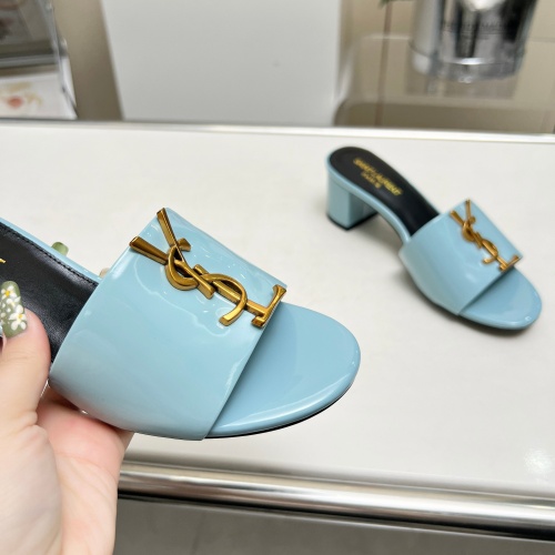 Cheap Yves Saint Laurent YSL Slippers For Women #1211118 Replica Wholesale [$100.00 USD] [ITEM#1211118] on Replica Yves Saint Laurent YSL Slippers