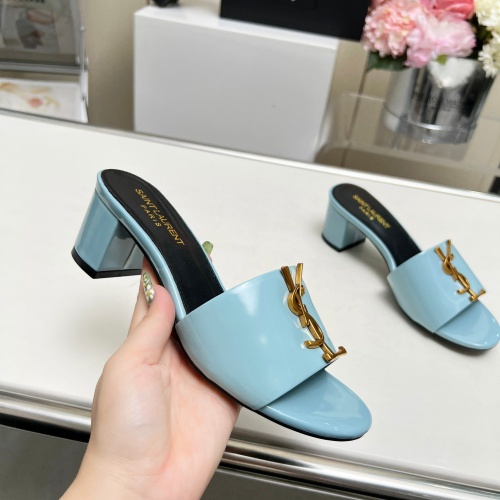 Cheap Yves Saint Laurent YSL Slippers For Women #1211118 Replica Wholesale [$100.00 USD] [ITEM#1211118] on Replica Yves Saint Laurent YSL Slippers