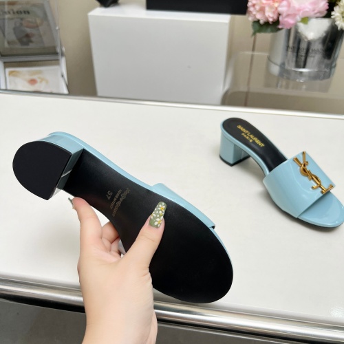 Cheap Yves Saint Laurent YSL Slippers For Women #1211118 Replica Wholesale [$100.00 USD] [ITEM#1211118] on Replica Yves Saint Laurent YSL Slippers