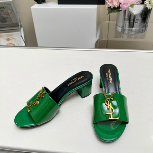 Cheap Yves Saint Laurent YSL Slippers For Women #1211120 Replica Wholesale [$100.00 USD] [ITEM#1211120] on Replica Yves Saint Laurent YSL Slippers