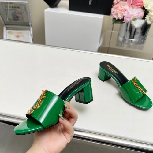 Cheap Yves Saint Laurent YSL Slippers For Women #1211120 Replica Wholesale [$100.00 USD] [ITEM#1211120] on Replica Yves Saint Laurent YSL Slippers