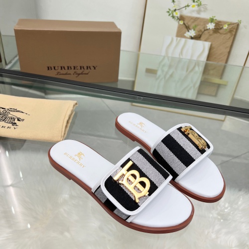 Cheap Burberry Slippers For Women #1211121 Replica Wholesale [$82.00 USD] [ITEM#1211121] on Replica Burberry Slippers