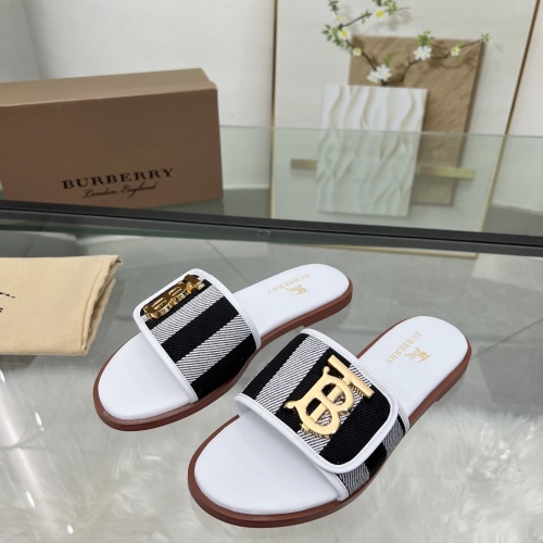 Cheap Burberry Slippers For Women #1211121 Replica Wholesale [$82.00 USD] [ITEM#1211121] on Replica Burberry Slippers