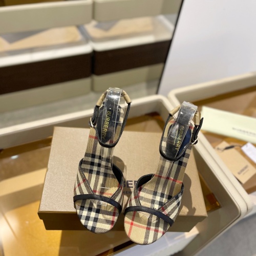 Cheap Burberry Sandal For Women #1211135 Replica Wholesale [$122.00 USD] [ITEM#1211135] on Replica Burberry Sandal