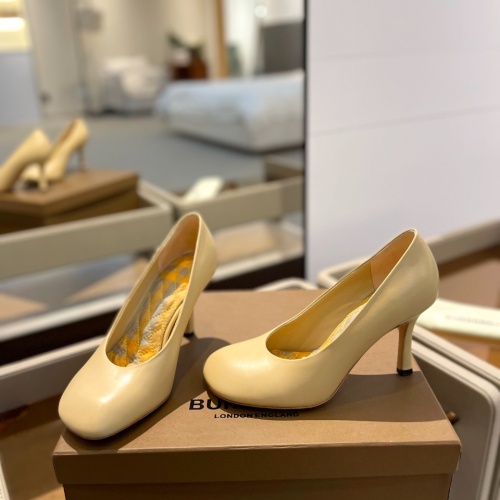 Cheap Burberry High-Heeled Shoes For Women #1211137 Replica Wholesale [$122.00 USD] [ITEM#1211137] on Replica Burberry High-Heeled Shoes