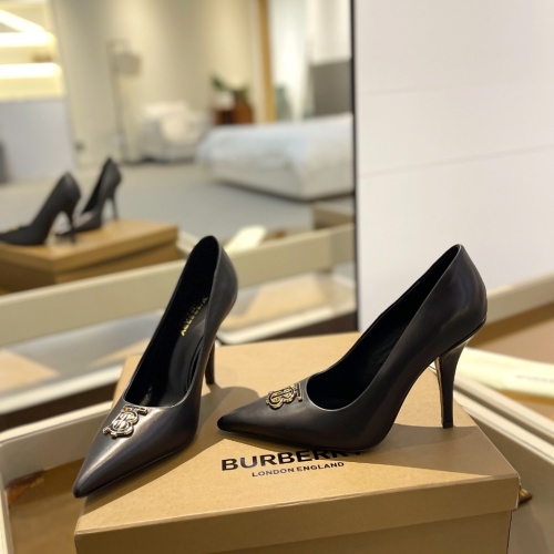 Cheap Burberry High-Heeled Shoes For Women #1211146 Replica Wholesale [$122.00 USD] [ITEM#1211146] on Replica Burberry High-Heeled Shoes