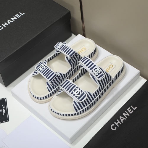 Cheap Chanel Slippers For Women #1211235 Replica Wholesale [$88.00 USD] [ITEM#1211235] on Replica Chanel Slippers