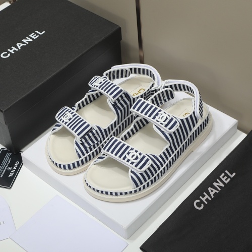 Cheap Chanel Sandal For Women #1211240 Replica Wholesale [$88.00 USD] [ITEM#1211240] on Replica Chanel Sandal