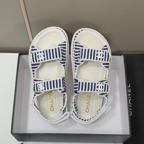 Cheap Chanel Sandal For Women #1211240 Replica Wholesale [$88.00 USD] [ITEM#1211240] on Replica Chanel Sandal