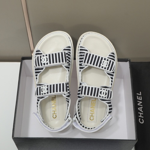 Cheap Chanel Sandal For Women #1211241 Replica Wholesale [$88.00 USD] [ITEM#1211241] on Replica Chanel Sandal