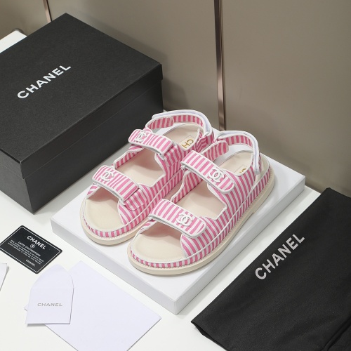 Cheap Chanel Sandal For Women #1211243 Replica Wholesale [$88.00 USD] [ITEM#1211243] on Replica Chanel Sandal