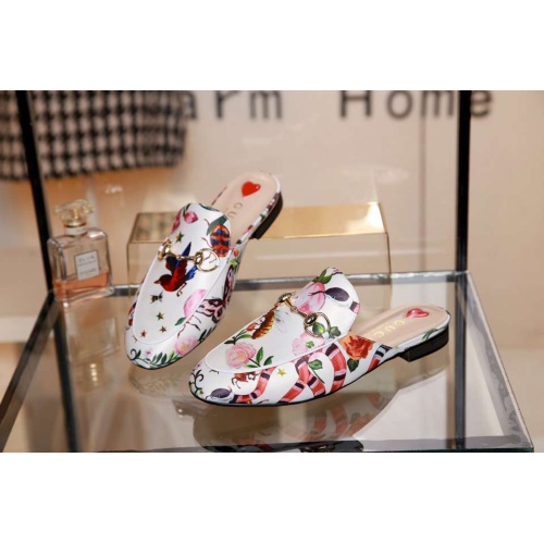 Cheap Gucci Slippers For Women #1211255 Replica Wholesale [$72.00 USD] [ITEM#1211255] on Replica Gucci Slippers