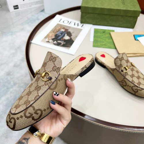 Cheap Gucci Slippers For Men #1211262 Replica Wholesale [$72.00 USD] [ITEM#1211262] on Replica Gucci Slippers