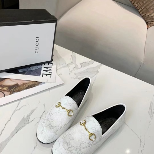 Cheap Gucci Oxfords Shoes For Women #1211283 Replica Wholesale [$80.00 USD] [ITEM#1211283] on Replica Gucci Oxfords Shoes