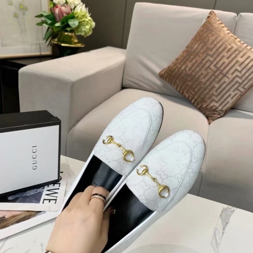 Cheap Gucci Oxfords Shoes For Women #1211283 Replica Wholesale [$80.00 USD] [ITEM#1211283] on Replica Gucci Oxfords Shoes