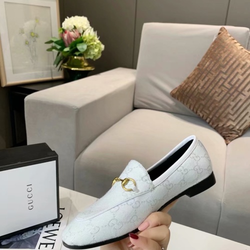 Cheap Gucci Oxfords Shoes For Women #1211283 Replica Wholesale [$80.00 USD] [ITEM#1211283] on Replica Gucci Oxfords Shoes