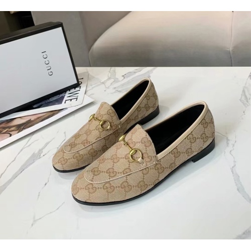 Cheap Gucci Oxfords Shoes For Women #1211285 Replica Wholesale [$80.00 USD] [ITEM#1211285] on Replica Gucci Oxfords Shoes