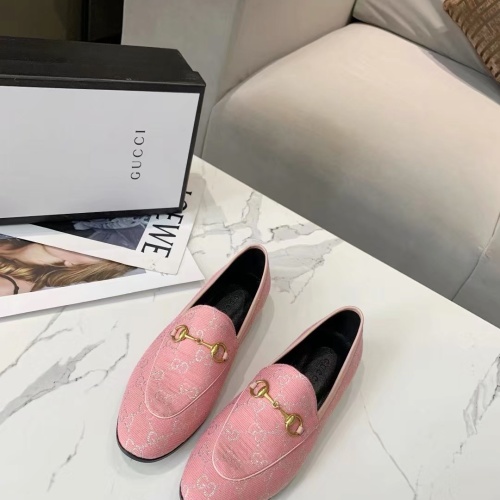 Cheap Gucci Oxfords Shoes For Women #1211287 Replica Wholesale [$80.00 USD] [ITEM#1211287] on Replica Gucci Oxfords Shoes