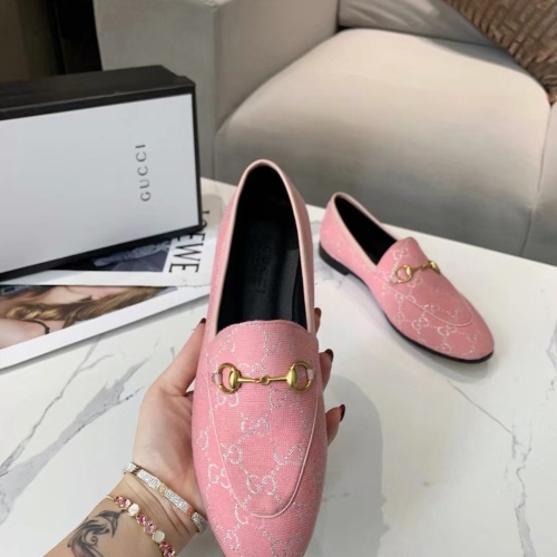 Cheap Gucci Oxfords Shoes For Women #1211287 Replica Wholesale [$80.00 USD] [ITEM#1211287] on Replica Gucci Oxfords Shoes