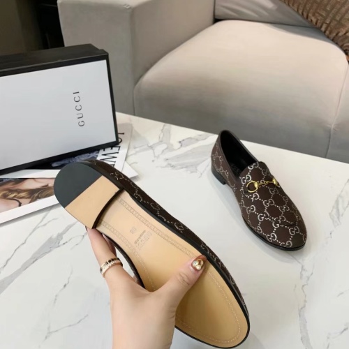 Cheap Gucci Oxfords Shoes For Women #1211290 Replica Wholesale [$80.00 USD] [ITEM#1211290] on Replica Gucci Oxfords Shoes