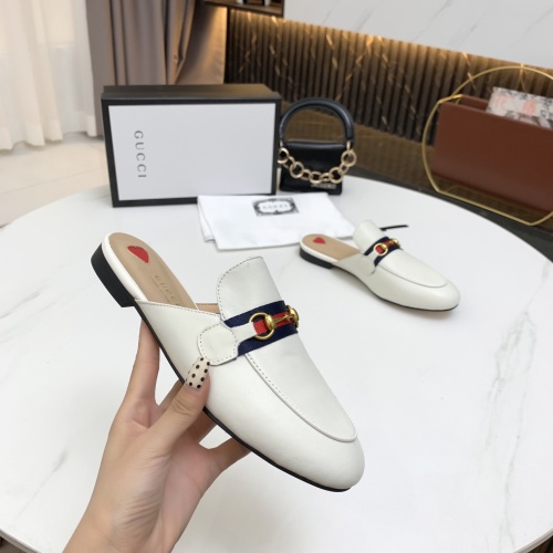 Cheap Gucci Slippers For Men #1211301 Replica Wholesale [$72.00 USD] [ITEM#1211301] on Replica Gucci Slippers