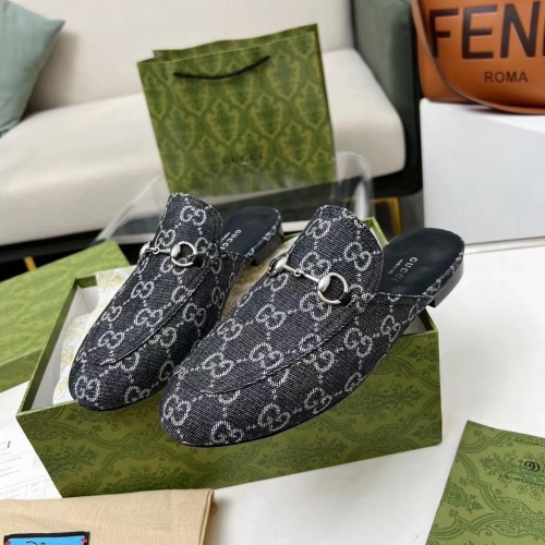 Cheap Gucci Slippers For Women #1211342 Replica Wholesale [$88.00 USD] [ITEM#1211342] on Replica Gucci Slippers