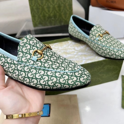 Cheap Gucci Oxfords Shoes For Women #1211349 Replica Wholesale [$98.00 USD] [ITEM#1211349] on Replica Gucci Oxfords Shoes