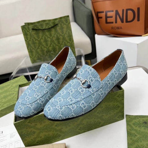 Cheap Gucci Oxfords Shoes For Women #1211355 Replica Wholesale [$98.00 USD] [ITEM#1211355] on Replica Gucci Oxfords Shoes