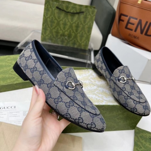 Cheap Gucci Oxfords Shoes For Women #1211357 Replica Wholesale [$98.00 USD] [ITEM#1211357] on Replica Gucci Oxfords Shoes